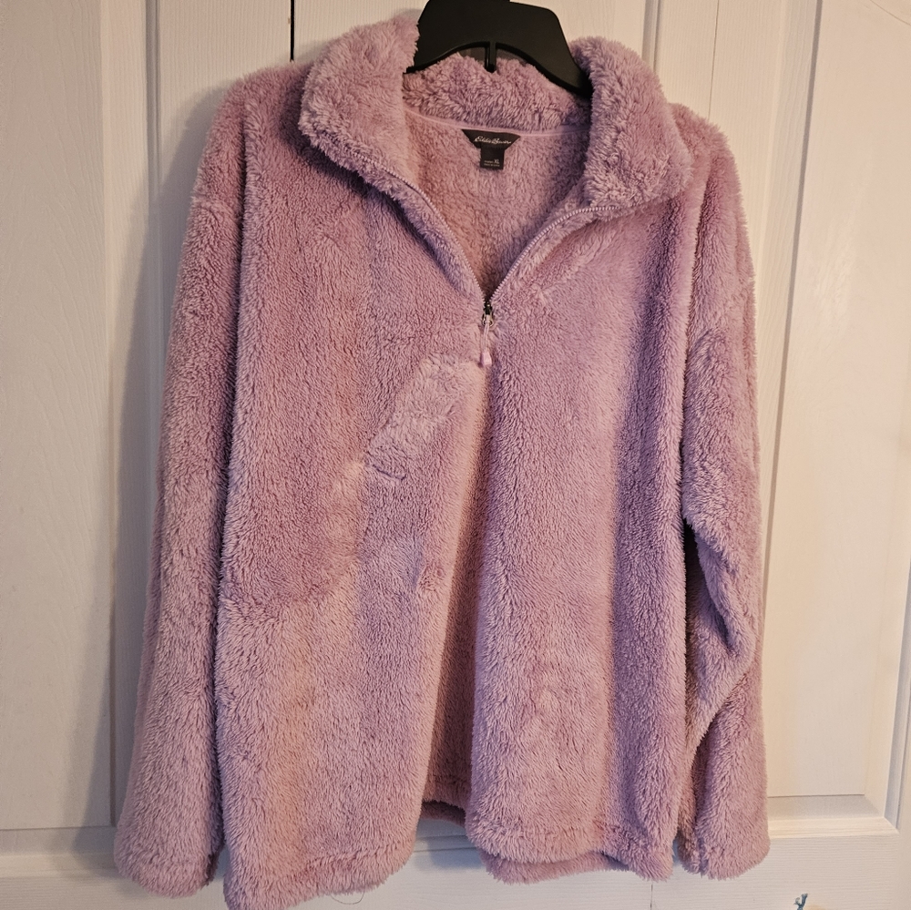 Eddie Bauer 1/4 zip fleece top